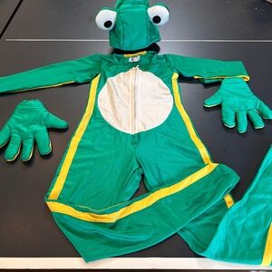 Fun Frog Costume Set Very Stretchy Material
